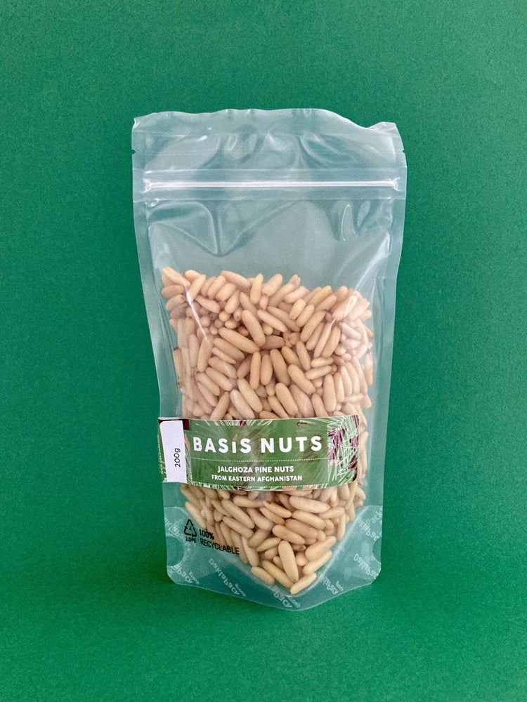 
                  
                    Wild jalghoza pine nuts from Afghanistan - Basis Nuts
                  
                